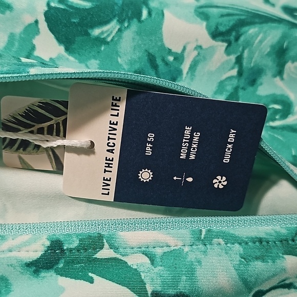 Tommy Bahama Active Full Zip Floral Sweatshirt Tennis Golf Outdoor Yoga XS NWT - Picture 5 of 8